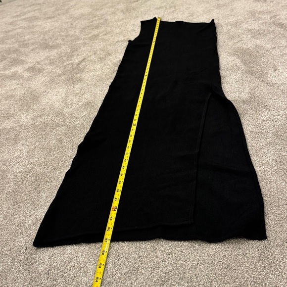 Shona Joy Basic Lucy One Shoulder Midi Dress Black Size Medium Like New - Picture 6 of 10